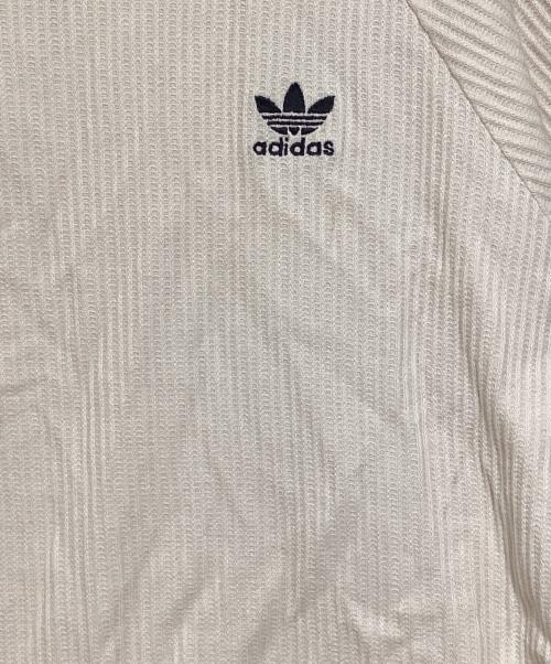 adidas（アディダス）adidas (アディダス) CLASSICS WAFFLE POLO アイボリー サイズ:XLの古着・服飾アイテム