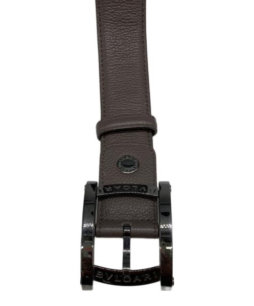 BVLGARI（ブルガリ）BVLGARI (ブルガリ) アショーマ ベルト グレージュ サイズ:46/115の古着・服飾アイテム