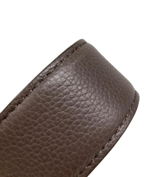 BVLGARI（ブルガリ）BVLGARI (ブルガリ) アショーマ ベルト グレージュ サイズ:46/115の古着・服飾アイテム