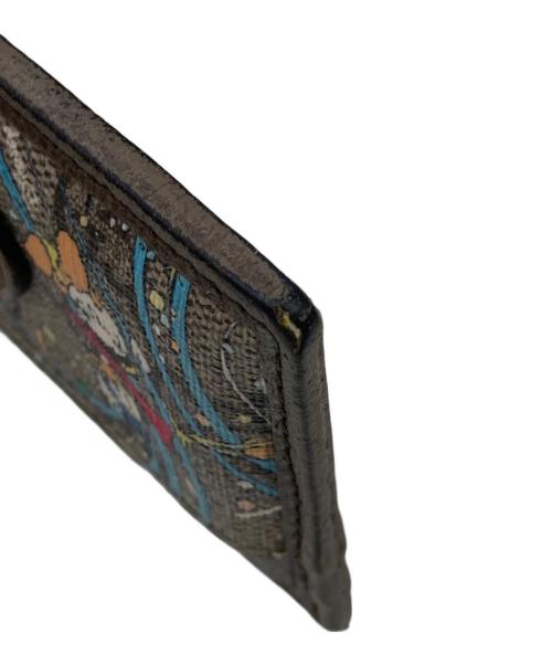 GUCCI（グッチ）GUCCI (グッチ) Disney (ディズニー) カードケース ブラウンの古着・服飾アイテム