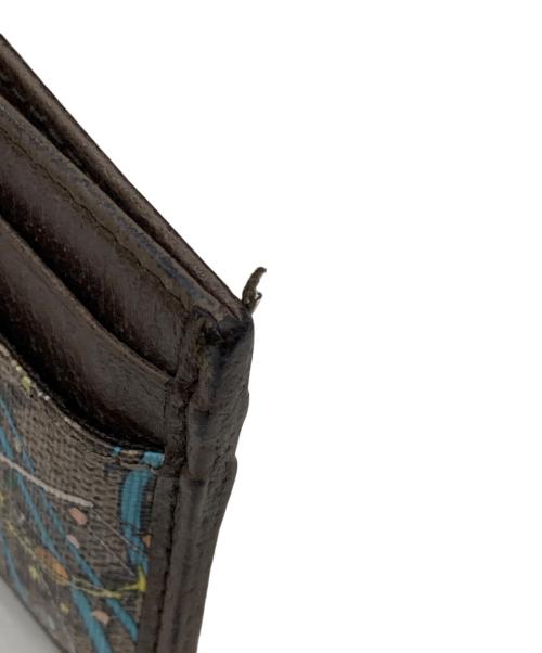 GUCCI（グッチ）GUCCI (グッチ) Disney (ディズニー) カードケース ブラウンの古着・服飾アイテム