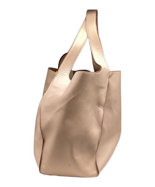 STELLA McCARTNEY（ステラマッカートニー）STELLA McCARTNEY (ステラマッカートニー) パンチングロゴ アルターナッパパウダー トートバッグ ピンクの古着・服飾アイテム