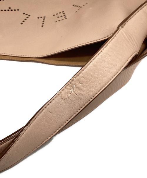 STELLA McCARTNEY（ステラマッカートニー）STELLA McCARTNEY (ステラマッカートニー) パンチングロゴ アルターナッパパウダー トートバッグ ピンクの古着・服飾アイテム