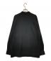 WHITE MOUNTAINEERING (ホワイトマウンテ二アニング) BLACK LAYER KNOWLEDG バンドカラーシャツ ブラック サイズ:2：8000円