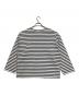 MARKA (マーカ) BASQUE SHIRT ORGANIC COTTON（バスクシャツオーガニックコットン） ホワイト×ネイビー サイズ:１：6000円