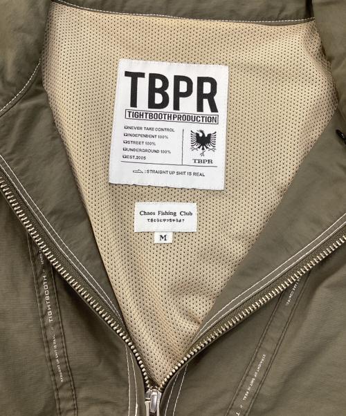 TIGHTBOOTH PRODUCTION（タイトブースプロダクション）TIGHTBOOTH PRODUCTION (タイトブースプロダクション) CHAOS FISHING CLUB (カオスフィッシングクラブ) アノラックプルオーバー オリーブ サイズ:Mの古着・服飾アイテム
