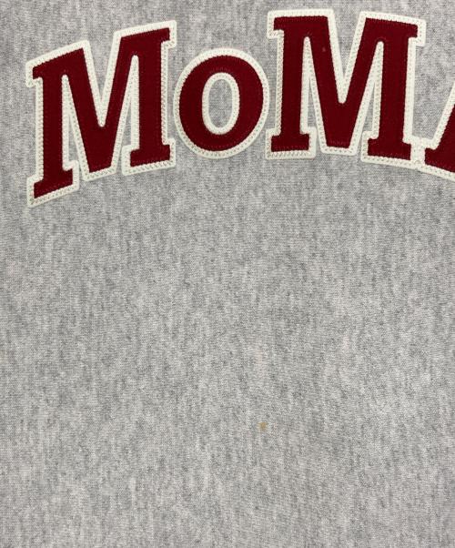 Champion（チャンピオン）Champion (チャンピオン) MoMA (モマ) リバースウィーブスウェット グレー サイズ:Lの古着・服飾アイテム