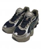 asicsアシックス）の古着「Gel kinetic fluentスニーカー」｜ブラック×グリーン