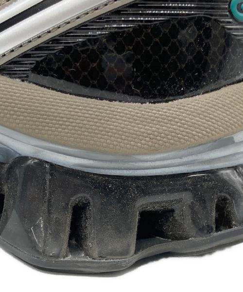 asics（アシックス）asics (アシックス) Gel kinetic fluentスニーカー ブラック×グリーン サイズ:US8.5の古着・服飾アイテム