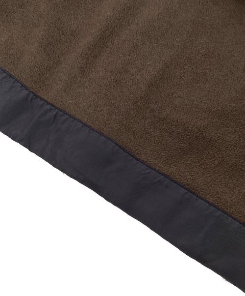 COMME des GARCONS HOMME PLUS（コムデギャルソンオムプリュス）COMME des GARCONS HOMME PLUS (コムデギャルソンオムプリュス) 切替フリースジャケット ブラウン サイズ:Lの古着・服飾アイテム