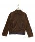 COMME des GARCONS HOMME PLUS（コムデギャルソンオムプリュス）の古着「切替フリースジャケット」｜ブラウン