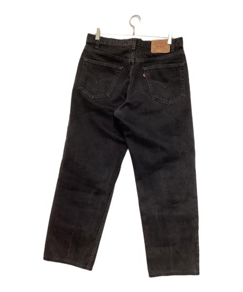 LEVI'S（リーバイス）LEVI'S (リーバイス) 550後染めブラックデニム ブラック サイズ:34×30の古着・服飾アイテム