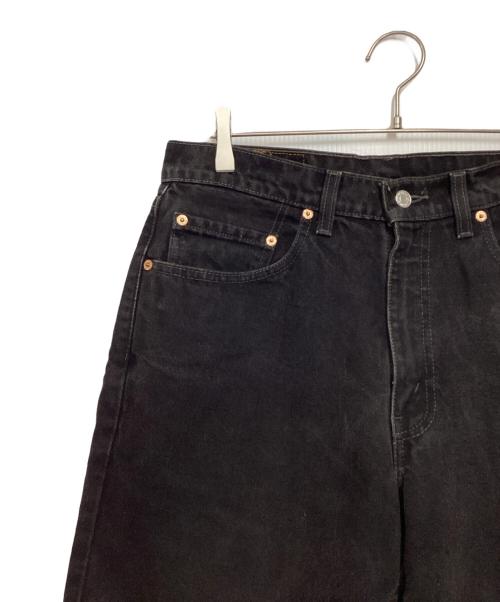 LEVI'S（リーバイス）LEVI'S (リーバイス) 550後染めブラックデニム ブラック サイズ:34×30の古着・服飾アイテム