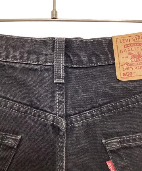 LEVI'S（リーバイス）LEVI'S (リーバイス) 550後染めブラックデニム ブラック サイズ:34×30の古着・服飾アイテム