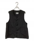 Engineered Garmentsエンジニアドガーメンツ）の古着「ピンストライプベスト」｜グレー