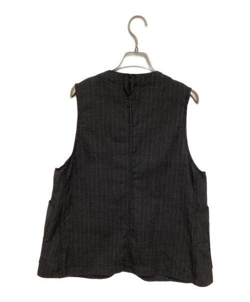 Engineered Garments（エンジニアドガーメンツ）Engineered Garments (エンジニアードガーメンツ) ピンストライプベスト グレー サイズ:Sの古着・服飾アイテム