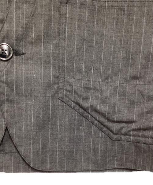 Engineered Garments（エンジニアドガーメンツ）Engineered Garments (エンジニアードガーメンツ) ピンストライプベスト グレー サイズ:Sの古着・服飾アイテム