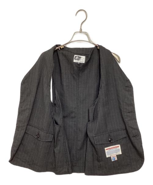 Engineered Garments（エンジニアドガーメンツ）Engineered Garments (エンジニアードガーメンツ) ピンストライプベスト グレー サイズ:Sの古着・服飾アイテム