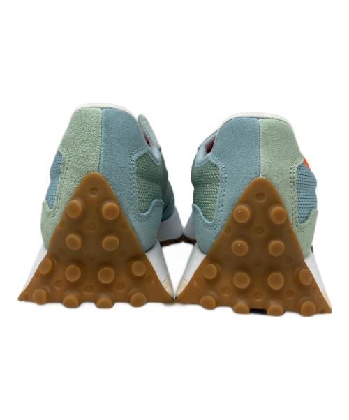 NEW BALANCE（ニューバランス）NEW BALANCE (ニューバランス) TODDSNYDER (トッドシュナイダー) MS327 ローカットスニーカー グリーン×ブルー サイズ:US9.5の古着・服飾アイテム