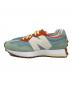 NEW BALANCE (ニューバランス) TODDSNYDER (トッドシュナイダー) MS327 ローカットスニーカー グリーン×ブルー サイズ:US9.5：15000円