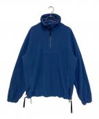 YOKEヨーク）の古着「POLARTEC FLEECE HIGHNECK PULLOVER」｜ブルー