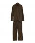 YOKE（ヨーク）の古着「CUPRO JUMP SUIT」｜ブラウン