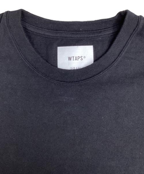 WTAPS（ダブルタップス）WTAPS (ダブルタップス) AII SS Cotton Sign Tシャツ ブラック サイズ:X01の古着・服飾アイテム