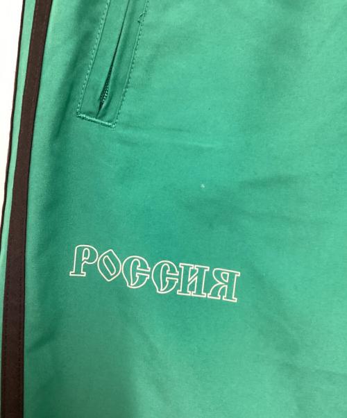 adidas（アディダス）adidas (アディダス) Gosha Rubchinskiy (ゴーシャラブチンスキー) woven pants グリーン サイズ:XSの古着・服飾アイテム