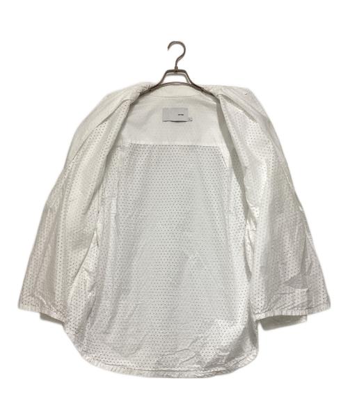 tac:tac（タクタク）tac:tac (タクタク) パンチングシャツ ホワイト サイズ:Mの古着・服飾アイテム