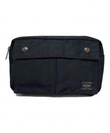 PORTER L-fine（ポーターエルファイン）の古着「ウエストバッグS」｜ブラック