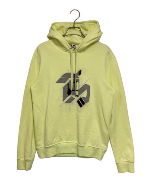HERMES（エルメス）HERMES (エルメス) シュヴォー アン シンメトリー パーカー イエロー サイズ:XXSの古着・服飾アイテム