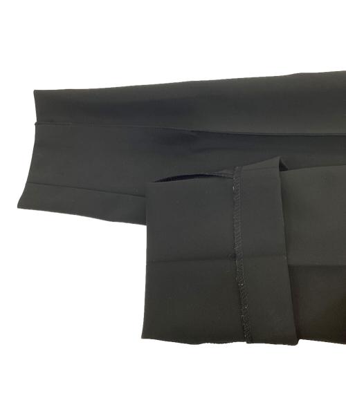 Amenochihare（アメノチハレ）Amenochihare (アメノチハレ) ストレッチサイドパールパンツ ブラック サイズ:Sの古着・服飾アイテム