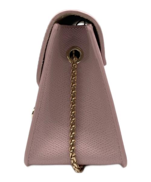 FURLA（フルラ）FURLA (フルラ) チェーンショルダーバッグ ピンクの古着・服飾アイテム