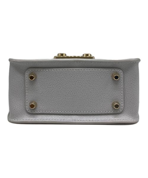 FURLA（フルラ）FURLA (フルラ) チェーンショルダーバッグ ライトグレーの古着・服飾アイテム