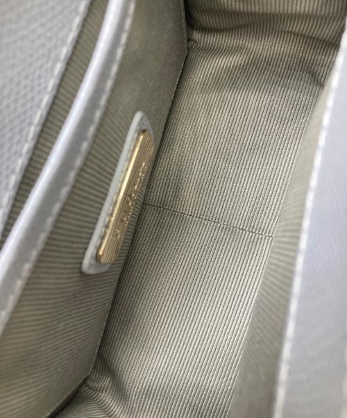 FURLA（フルラ）FURLA (フルラ) チェーンショルダーバッグ ライトグレーの古着・服飾アイテム