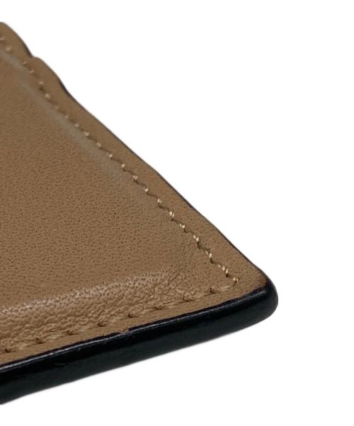 FENDI（フェンディ）FENDI (フェンディ) カードケース ブラック×ブラウンの古着・服飾アイテム