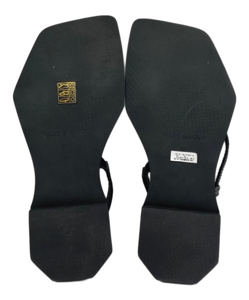 WALES BONNER（ウェールズボナー）WALES BONNER (ウェールズボナー) Ghanese サンダル ブラウン サイズ:38の古着・服飾アイテム