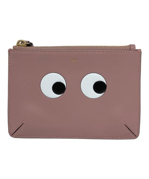 ANYA HINDMARCH（アニヤ・ハインドマーチ）ANYA HINDMARCH (アニヤハインドマーチ) LOOSE POCKET SMALL ピンクの古着・服飾アイテム