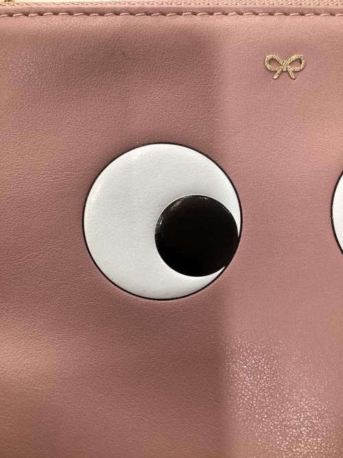 ANYA HINDMARCH（アニヤ・ハインドマーチ）ANYA HINDMARCH (アニヤハインドマーチ) LOOSE POCKET SMALL ピンクの古着・服飾アイテム