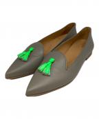 chatellesシャテル）の古着「フラットパンプス」｜グレー