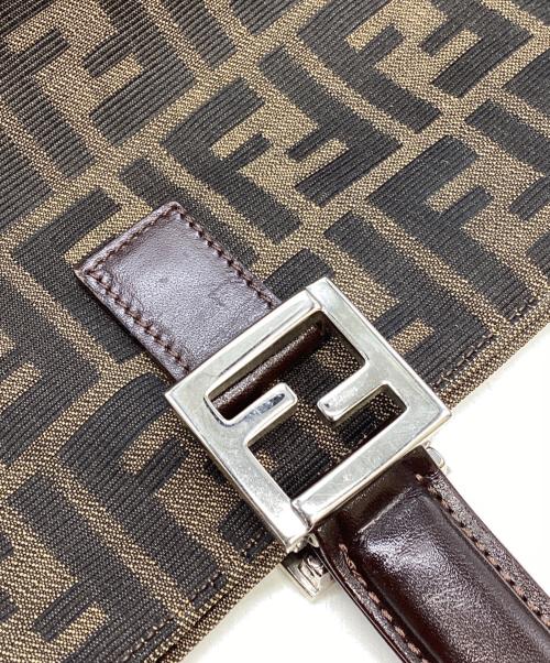 FENDI（フェンディ）FENDI (フェンディ) ズッカ柄ハンドバッグ ブラウンの古着・服飾アイテム