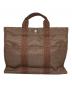 HERMES (エルメス) トートバッグ ブラウン：28000円