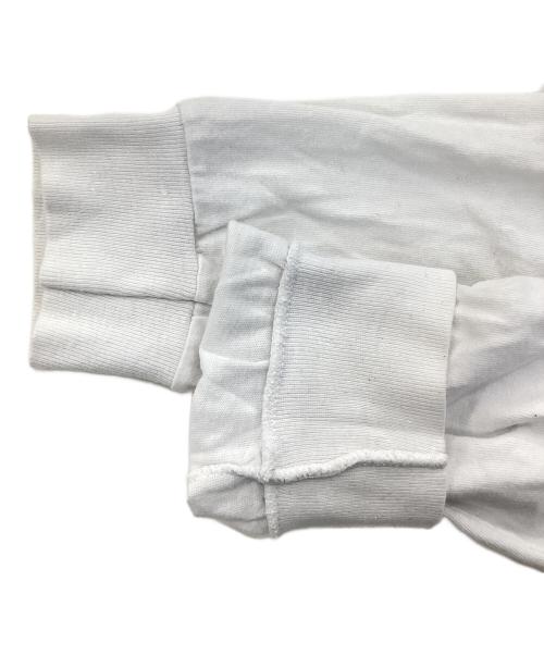 SUPREME（シュプリーム）SUPREME (シュプリーム) COMME des GARCONS SHIRT (コムデギャルソンシャツ) コラボプリントカットソー ホワイト サイズ:Sの古着・服飾アイテム