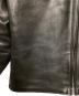 中古・古着 ADDICT CLOTHES (アディクト クローズ) NEW VINTAGE (ニュービンテージ) ホースレハイド シングルライダースジャケット ブラック サイズ:38：63000円