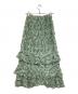 UNITED ARROWS (ユナイテッドアローズ) フリンジフレアスカート グリーン サイズ:36：6000円