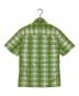 FRED PERRY (フレッドペリー) S/Sチェックシャツ グリーン×ホワイト サイズ:S：6000円