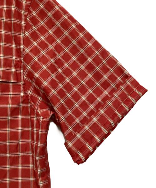 NIKE ACG（ナイキエーシージー）NIKE ACG (ナイキエージーシー) チェックシャツ レッド サイズ:Sの古着・服飾アイテム