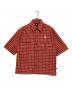 NIKE ACG（ナイキエージーシー）の古着「チェックシャツ」｜レッド