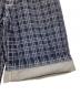 中古・古着 coldculture (コールドカルチャー) GRID JORTS グレー×ネイビー サイズ:XL：8000円