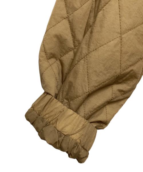 BEARDSLEY（ビアズリー）BEARDSLEY (ビアズリー) バルーン袖キルトコート ブラウン サイズ: Freeの古着・服飾アイテム